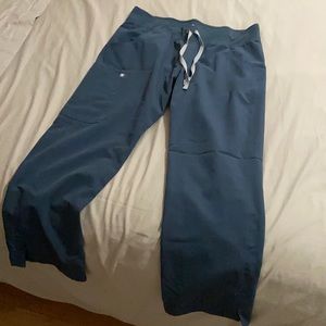 Figs Dark Harbor Kade Scrub Pants Large Petite